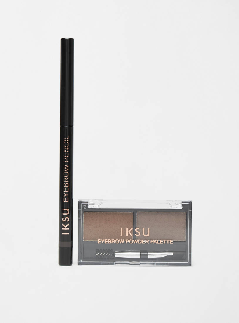 IKSU 2-Piece On The Go Brow Kit-Eyebrow Powder-image-0