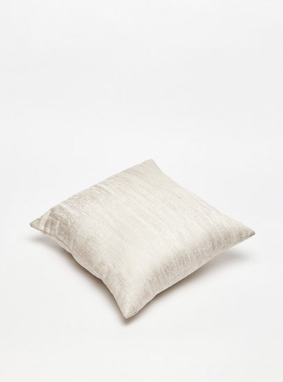 Jacquard Woven Filled Cushion with Zip Closure - 43x43 cms
