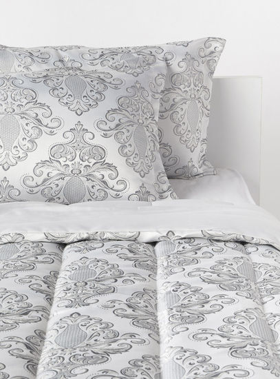 All-Over Textured 3-Piece King Comforter Set - 230x220 cms-Comforters & Quilts-image-0