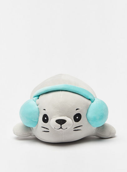 Seal Soft Toy with Headphones-Infant Toys-image-0