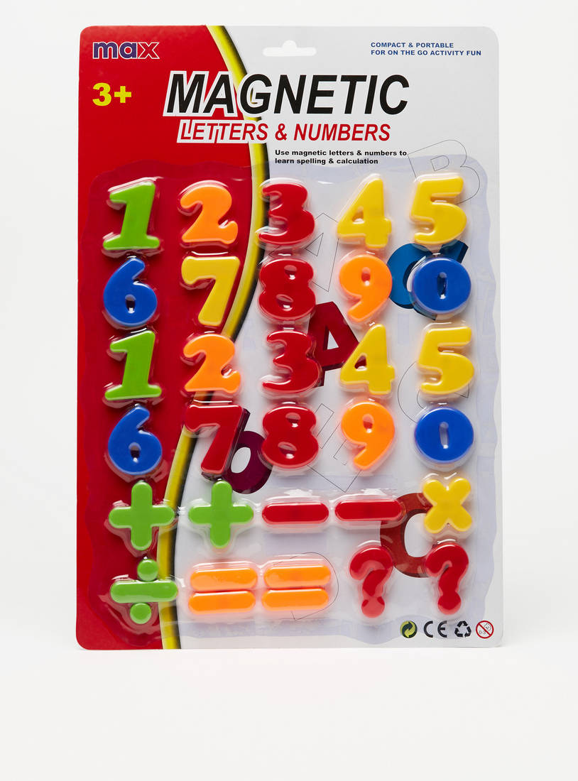 Magnetic Letters and Numbers Activity Set-Games, Puzzles & Blocks-image-0