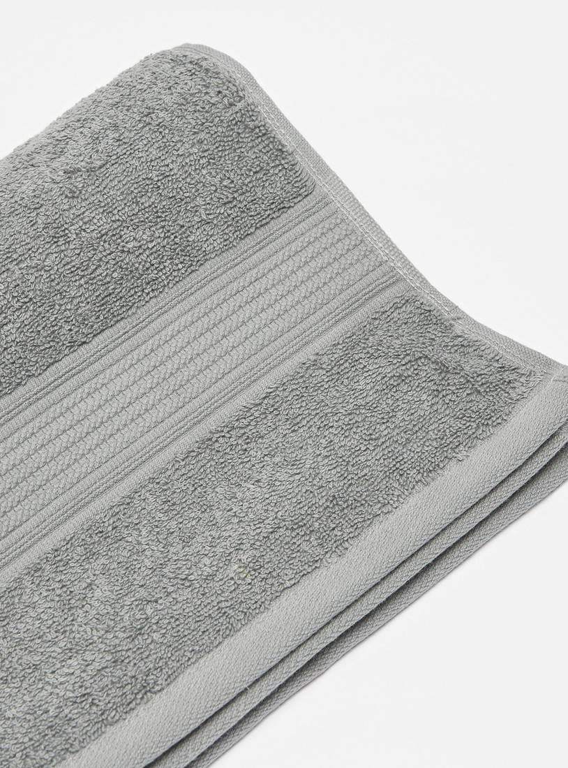 Textured Rectangular Hand Towel - 50x80 cms-Hand Towels-image-1