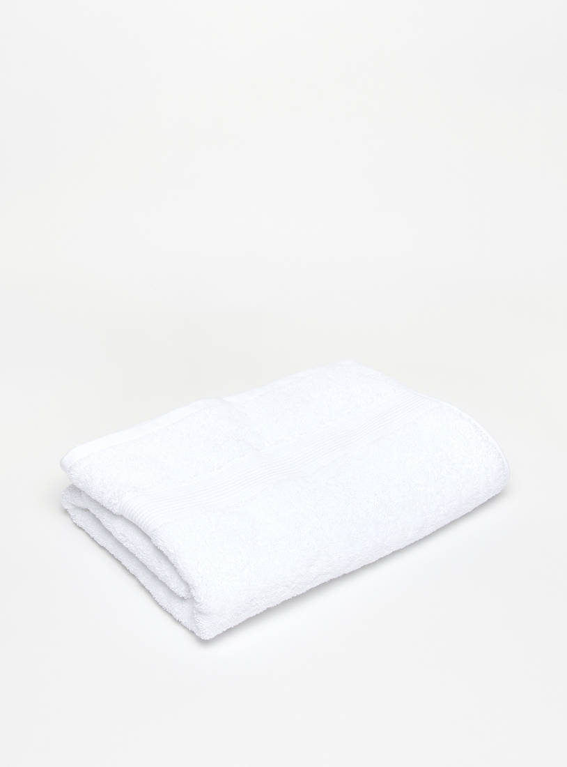Textured Bath Sheet - 90x150 cm-Bath Towels-image-1