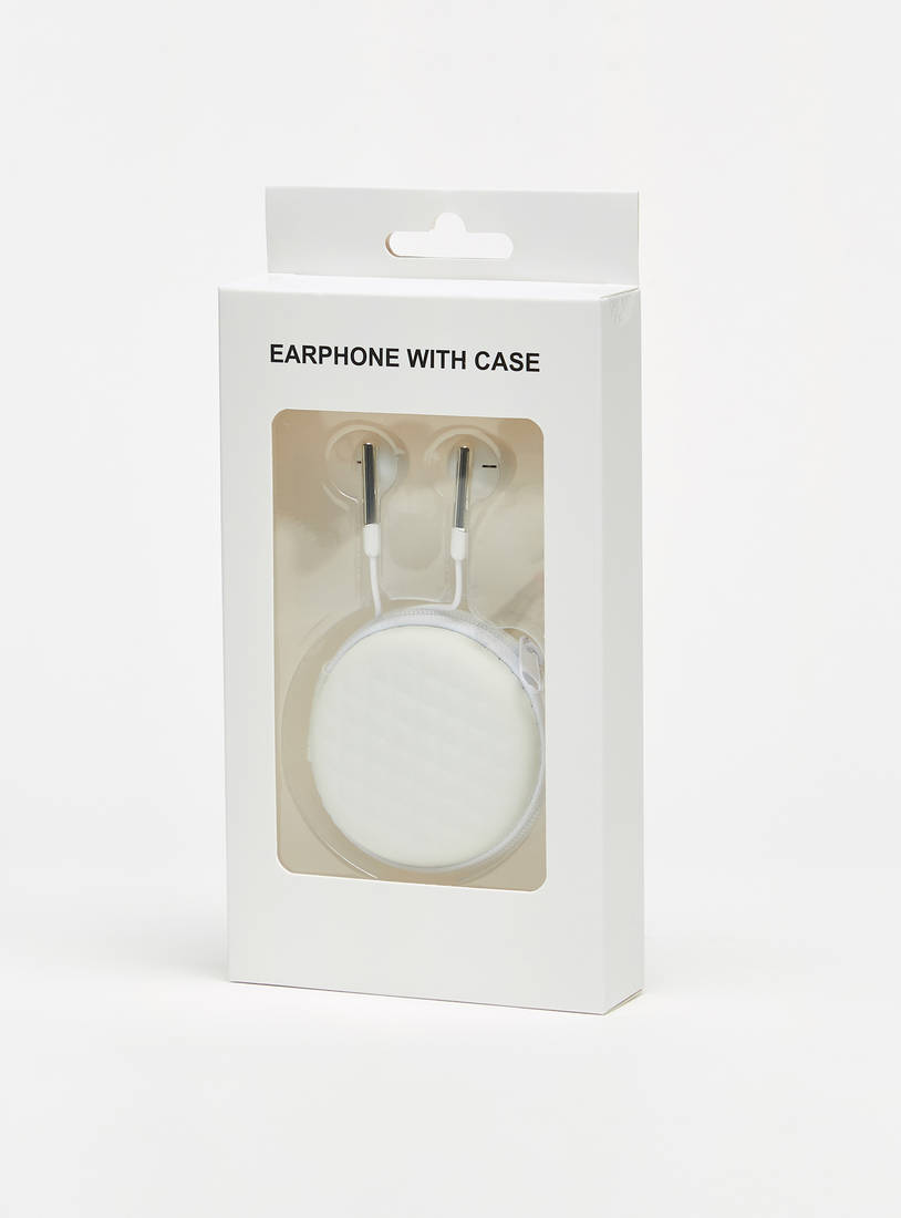 Earphones with Zipper Closure Case-Travel Accessories-image-1