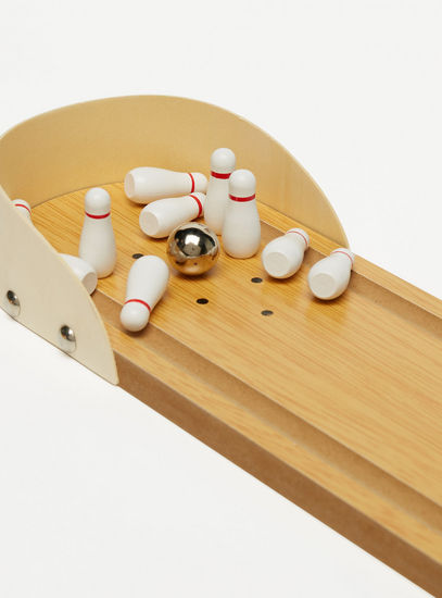 Wooden Mini Bowling Set-Games, Puzzles & Blocks-image-1