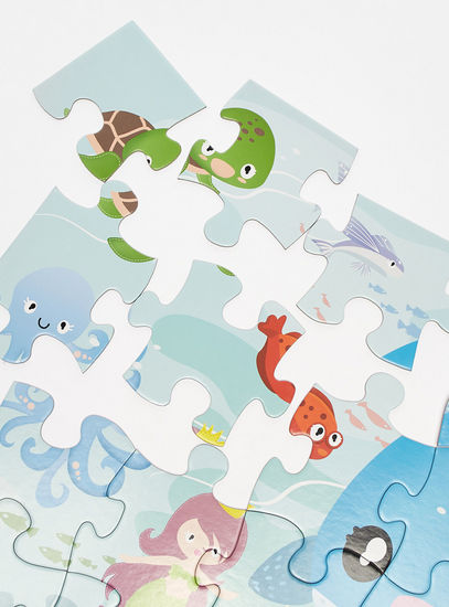 Ocean World 35-Piece Jumbo Floor Puzzle-Games, Puzzles & Blocks-image-1
