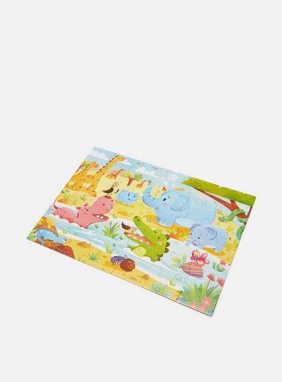 Animal Party 24-Piece Puzzle Set-Games, Puzzles & Blocks-image-0