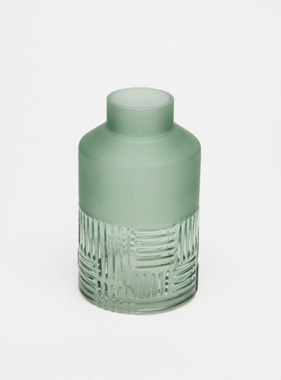 Embossed Glass Vase-Vase & Deco Bowls-image-1