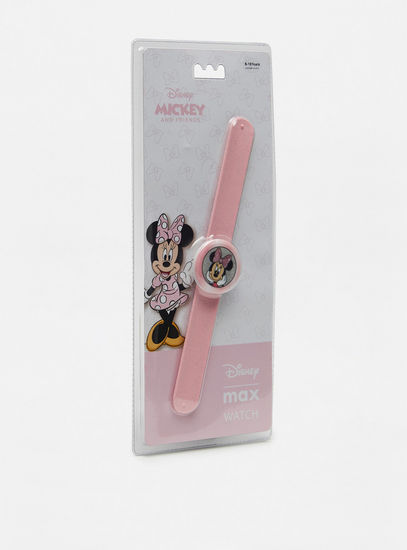 Disney Minnie Mouse Print Watch