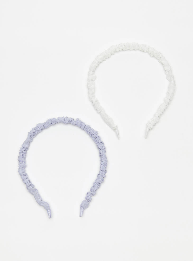 Set of 2 - Ruched Hairband-Hairband-image-0