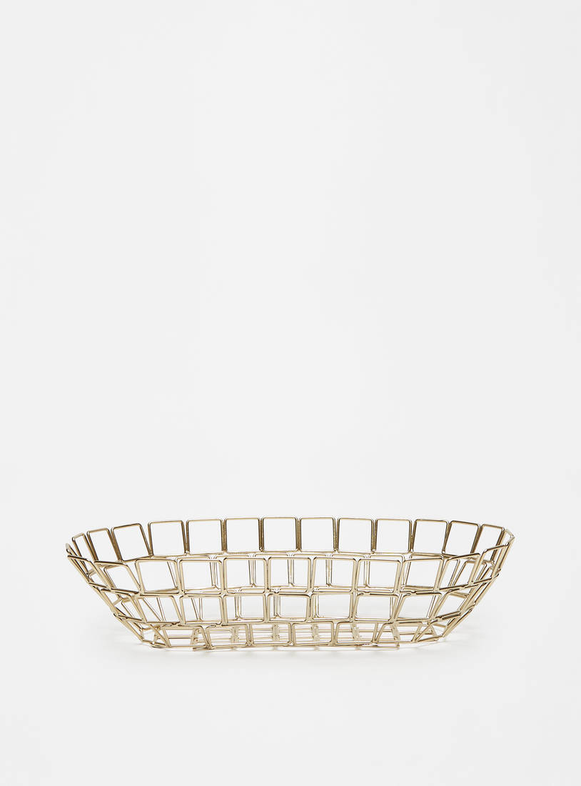 Metal Decorative Basket-Storage & Décor Boxes-image-0
