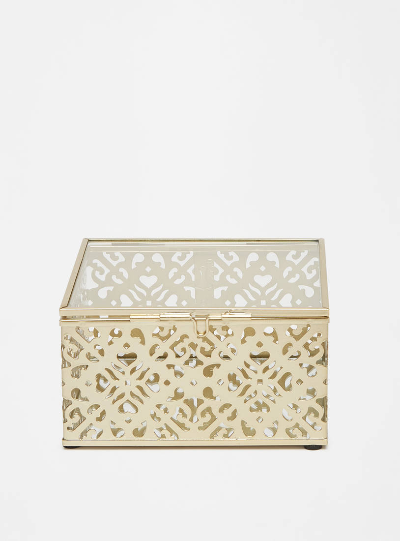 Metallic Decorative Box-Home Décor-image-0