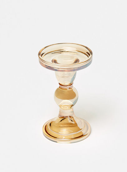 Glass Pillar Candleholder-Candle Holders-image-1