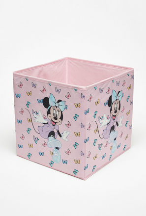 Minnie Mouse Print Storage Box - 30x30x30 cms-mxhome-kidscollection-dining-3