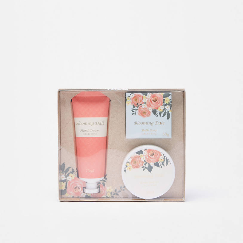 Blooming Dale 3-Piece Body Cream Set-Body & Hand Lotions-image-0