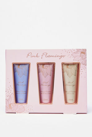Pink Flamingo 3-Piece Hand Cream Set - 50 ml