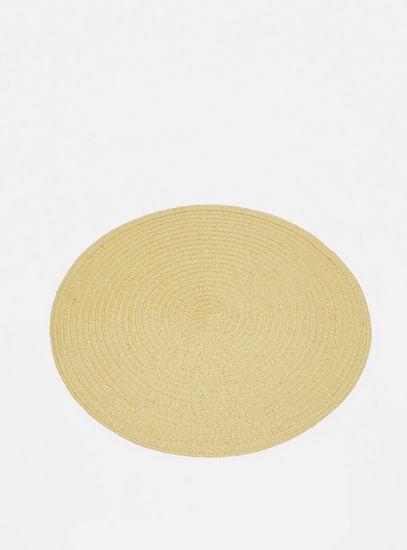 Textured Round Placemat-Placemats-image-1
