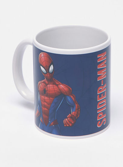 Spider-Man Print Ceramic Mug-Mugs-image-1