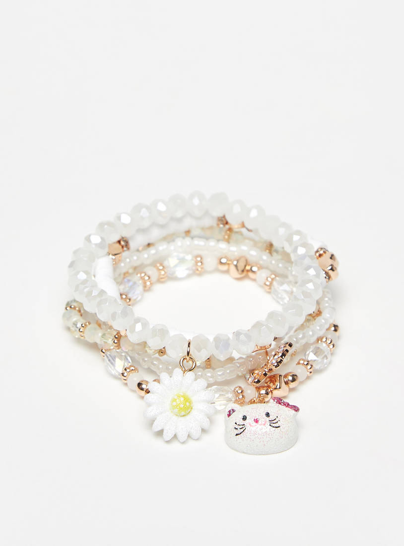 Pack of 5 - Pearl Bracelets-Bangles & Bracelets-image-0