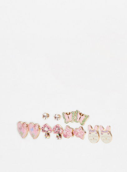 Pack of 6 - Assorted Embellished Earrings-Earrings-image-1