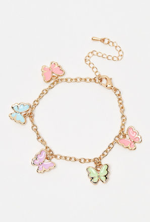 Charm Bracelet with Lobster Clasp Closure