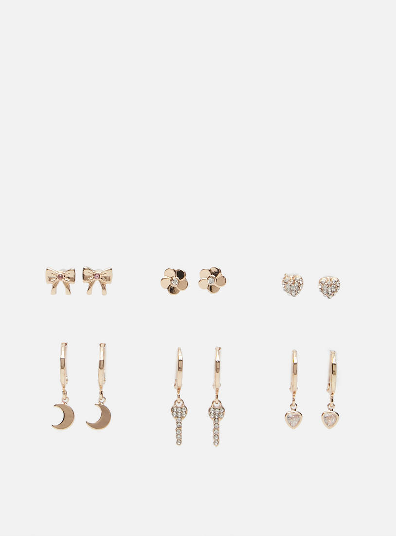 Pack of 6 - Assorted Earrings-Earrings-image-0