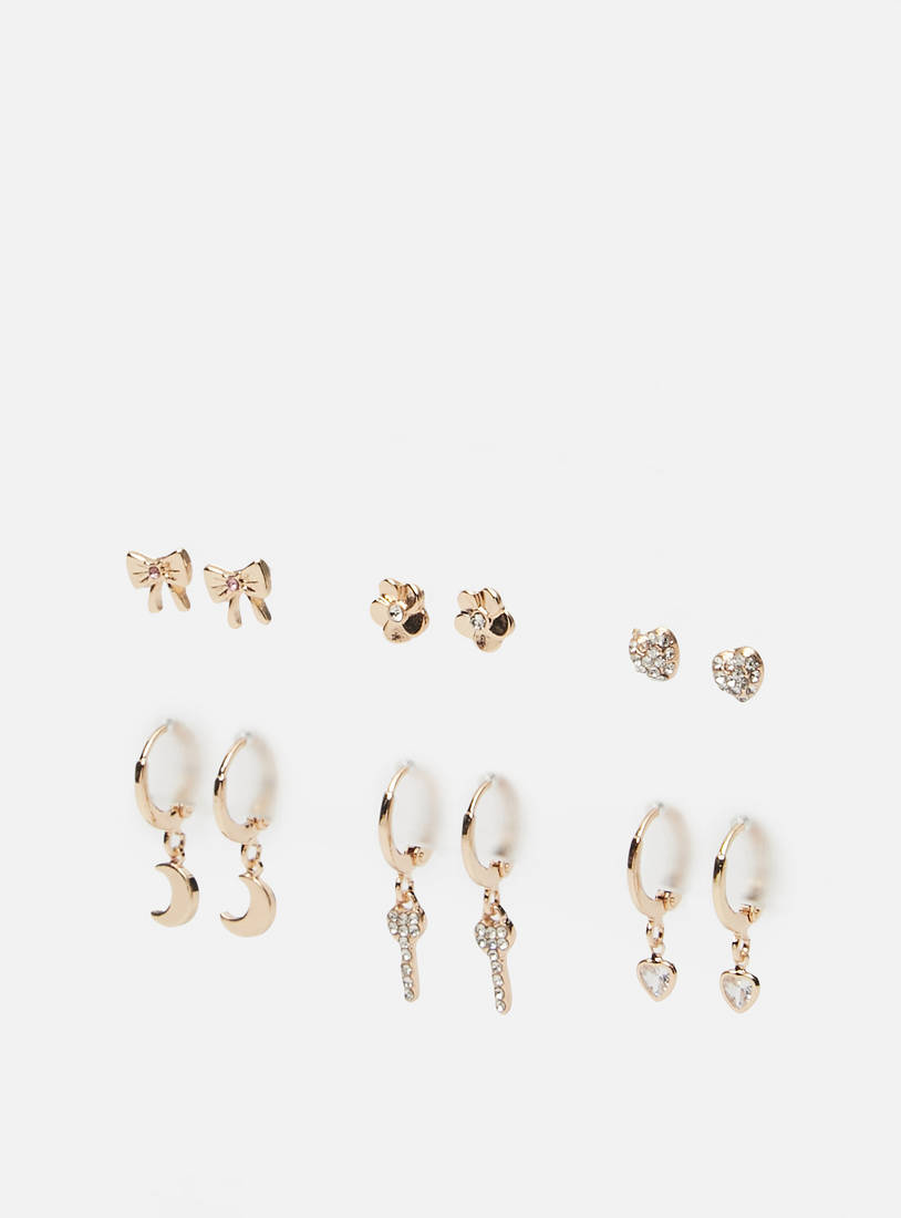 Pack of 6 - Assorted Earrings-Earrings-image-1