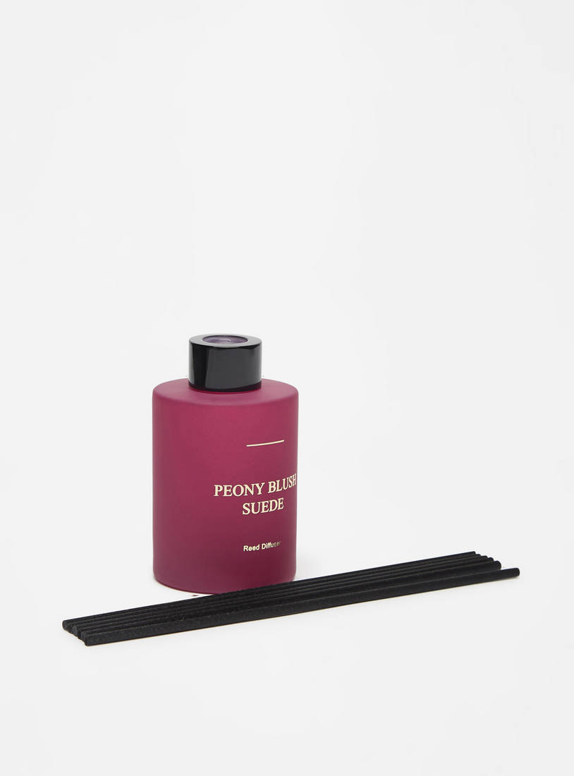Peony Blush Suede Reed Diffuser - 100 ml-Reed Diffusers-image-0