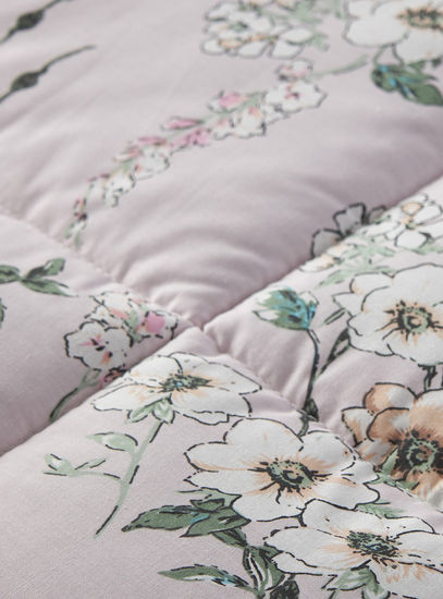 All-Over Floral Print 2-Piece Single Comforter Set - 220x160 cm-Comforters & Quilts-image-1