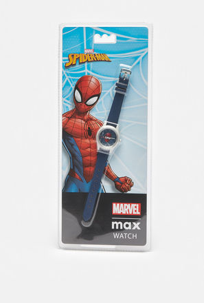 Spider-Man Print Wrist Watch-mxkids-accessories-boys-watches-1