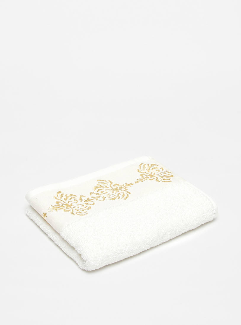 Embroidered Hand Towel - 80x50 cms-Hand Towels-image-1