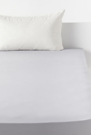 Plain Fitted Sheet - 90x200 cm