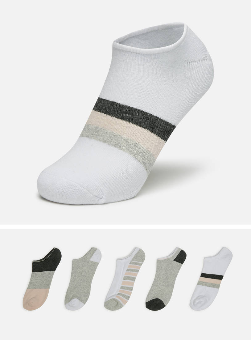 Pack of 5 - Assorted Ankle Length Socks-Socks & Stockings-image-0