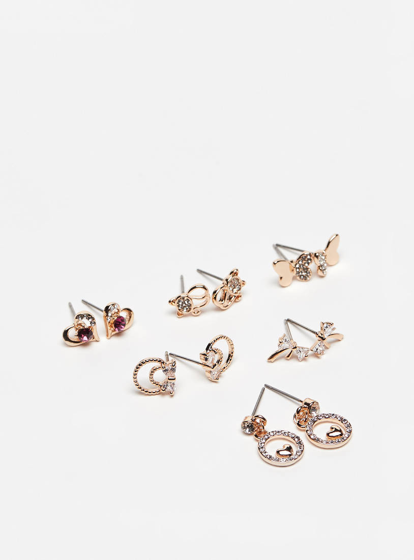 Pack of 6 - Assorted Earrings-Earrings-image-1