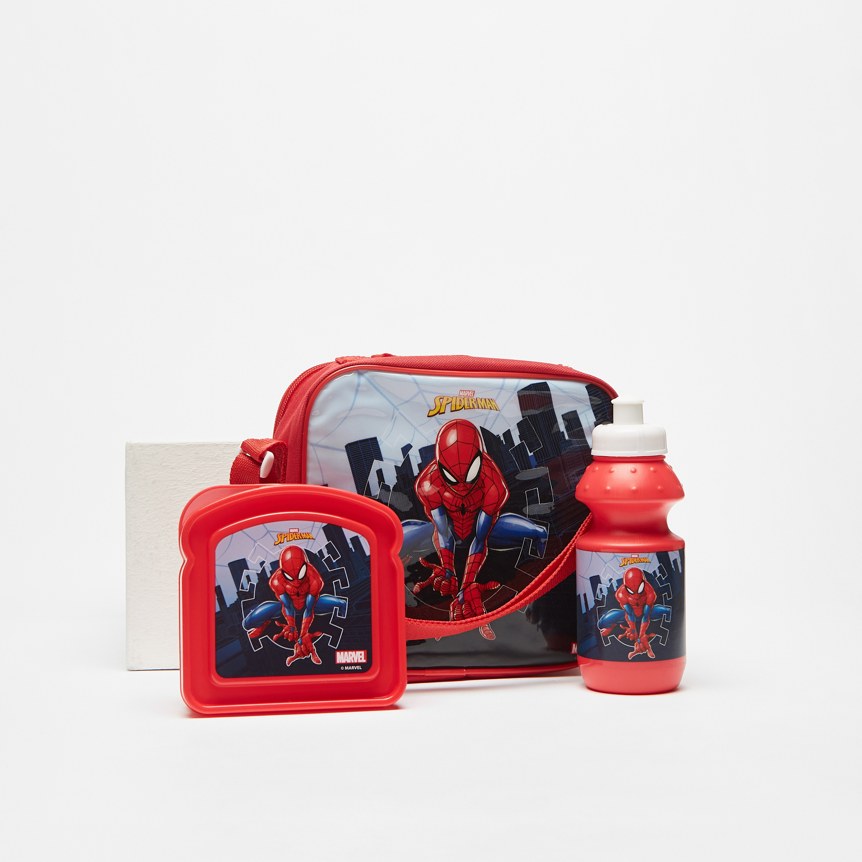 Spiderman lunch box set online