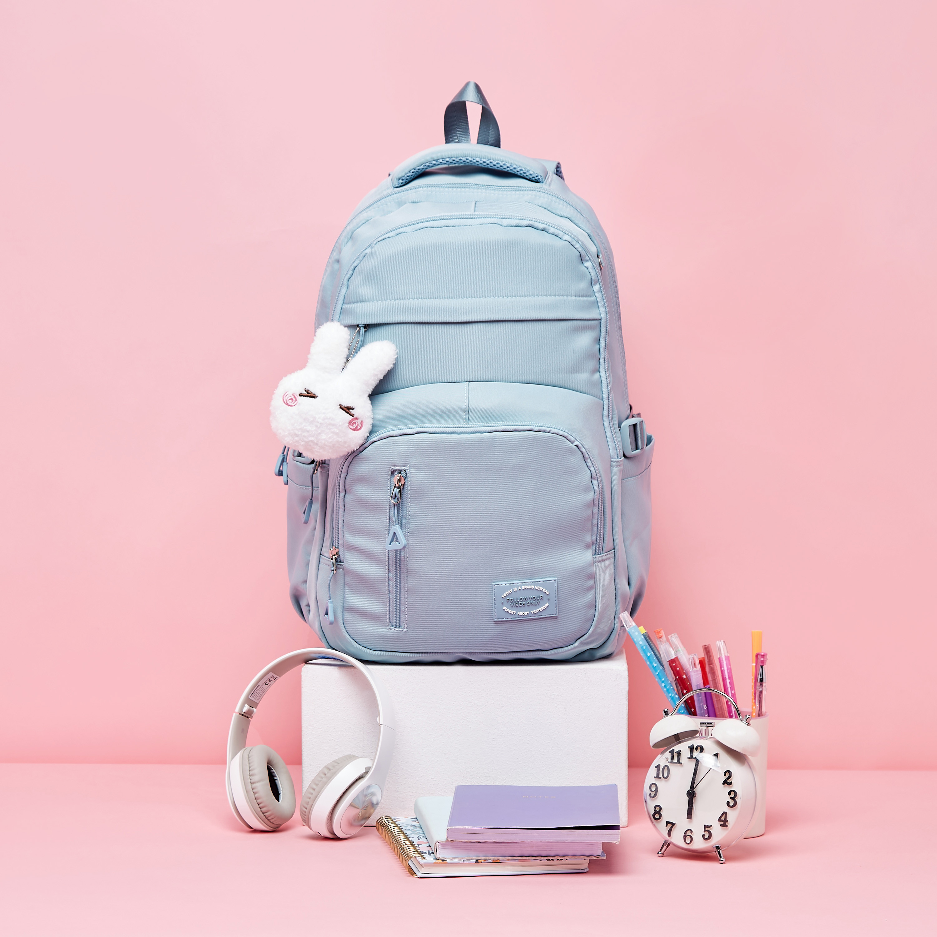 Plain backpacks best sale for school