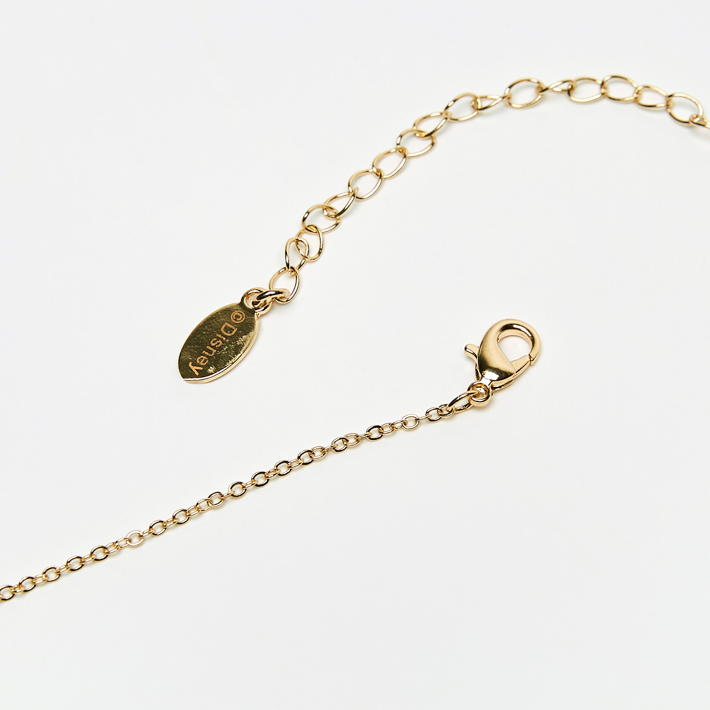 Kay Disney Treasures Minnie Mouse Diamond Necklace 1/10 ct tw 10K Yellow  Gold 17