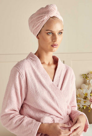 Textured Hair Towel Wrap with Button Closure-mxhome-bathroomessentials-bathroomaccessories-3
