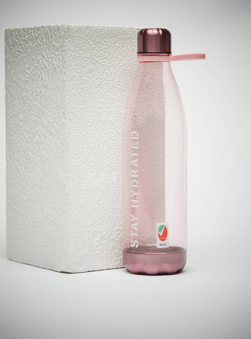 Typography Print Water Bottle - 1 L-Water Bottles-image-1