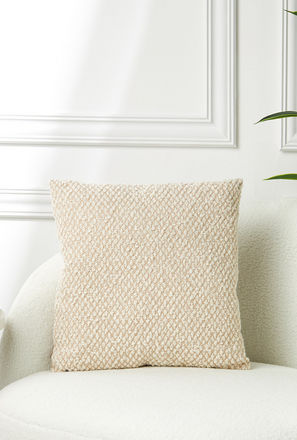 Embroidered Filled Cushion - 45x45 cm-mxhome-homefurnishings-cushionsandpillows-cushions-0