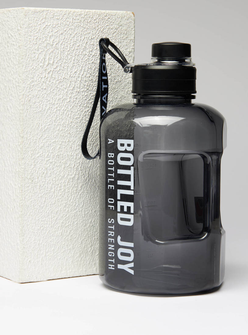 Slogan Print Water Bottle - 2.2 L-Water Bottles-image-1