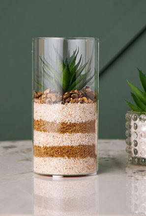 Artificial Succulent Plant in Cylindrical Glass Pot-mxhome-decorandgifting-pottedplants-2
