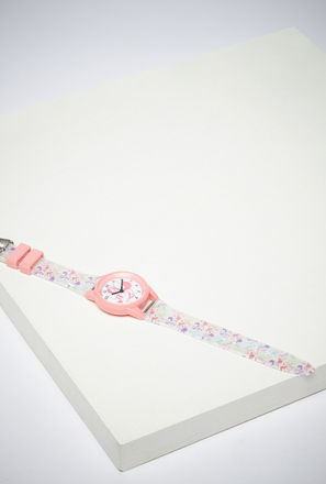 ساعة يد بإبزيم إغلاق وطبعات ميني ماوس-mxkids-accessories-girls-watches-0