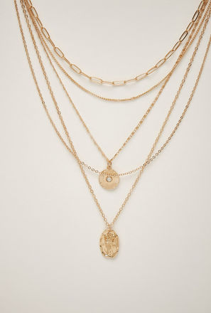 عقد متعدد الطبقات - طقم من قطعتين-mxwomen-accessories-jewellery-necklacesandpendants-2
