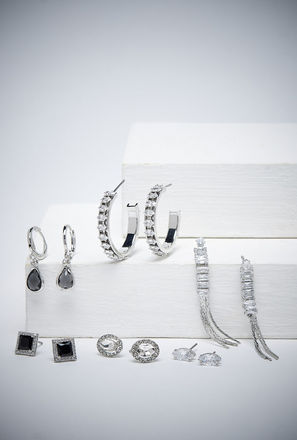 Pack of 6 - Embellished Earrings-mxwomen-accessories-jewellery-earrings-3