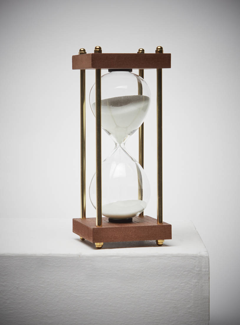 Decorative Hourglass - 8.4x8.4x20.5 cm-Home Décor-image-1