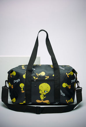 All-Over Tweety Print Duffel Bag-mxkids-accessories-girls-bagsandbackpacks-bags-3