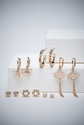 Pack of 6 - Assorted Earrings-mxwomen-accessories-jewellery-earrings-1