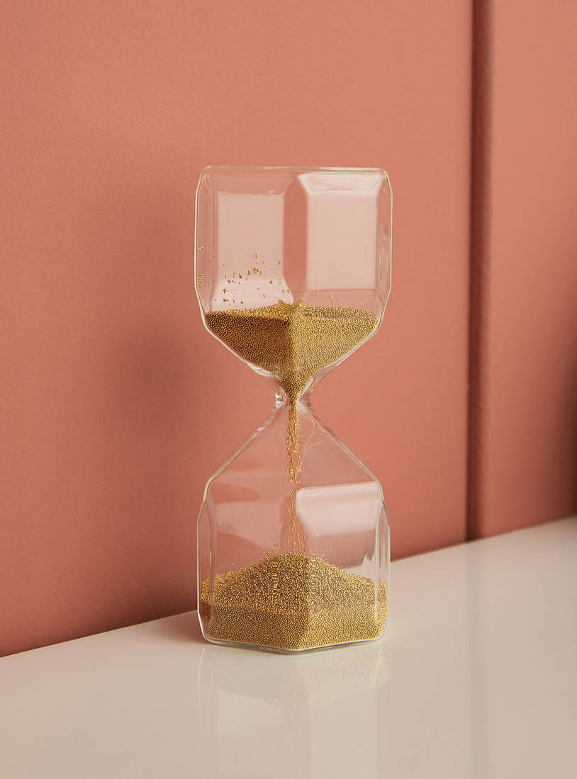 Decorative Sand Hourglass - 18x9 cms-Home Décor-image-1