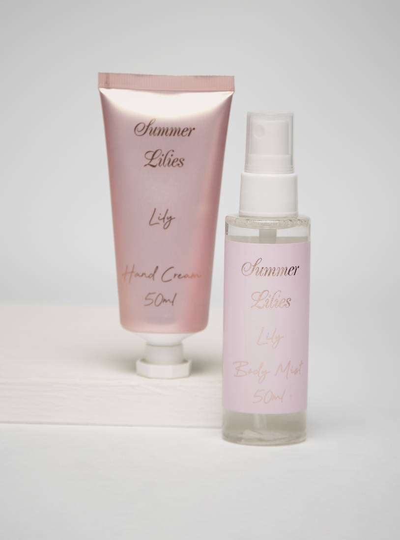 Summer Lilies Hand Cream and Body Mist Set-Gift Sets-image-0